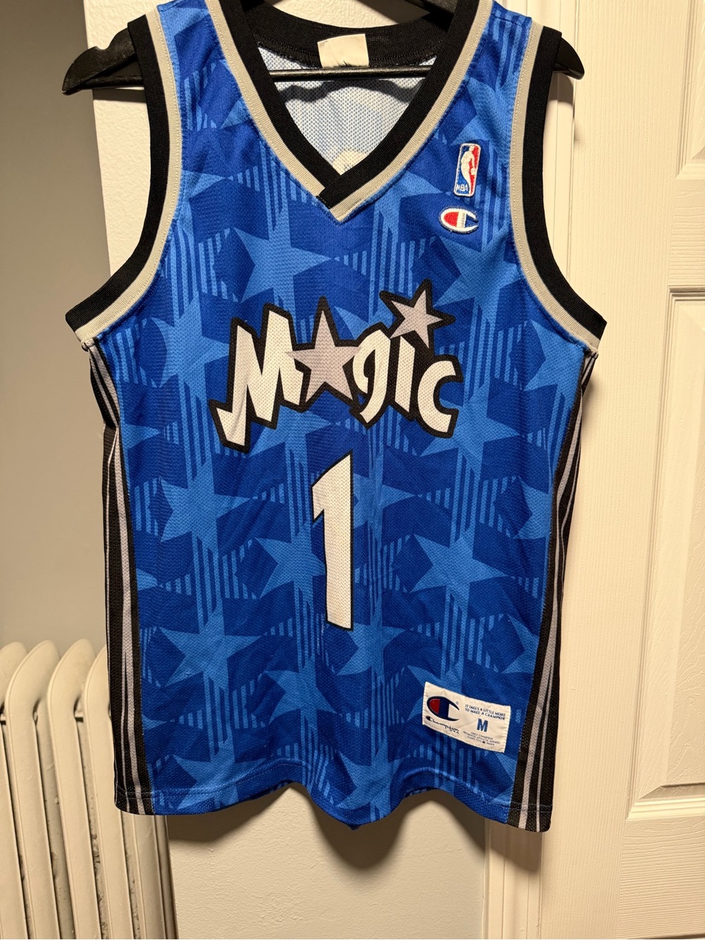 Vintage Champion NBA Orlando Magic Tracy McGrady #1 Jersey Mens Jersey Medium